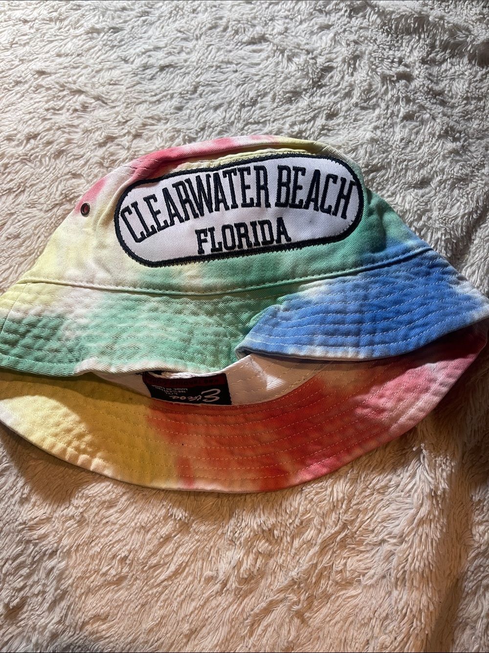 Clearwater Beach Florida Tie-Dye Bucket Hat